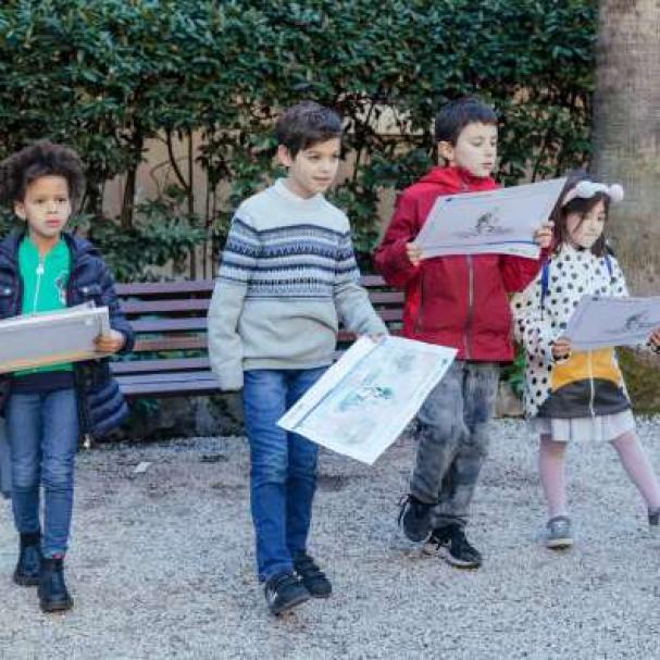 Pittura en plein air nel Giardino Ritrovato