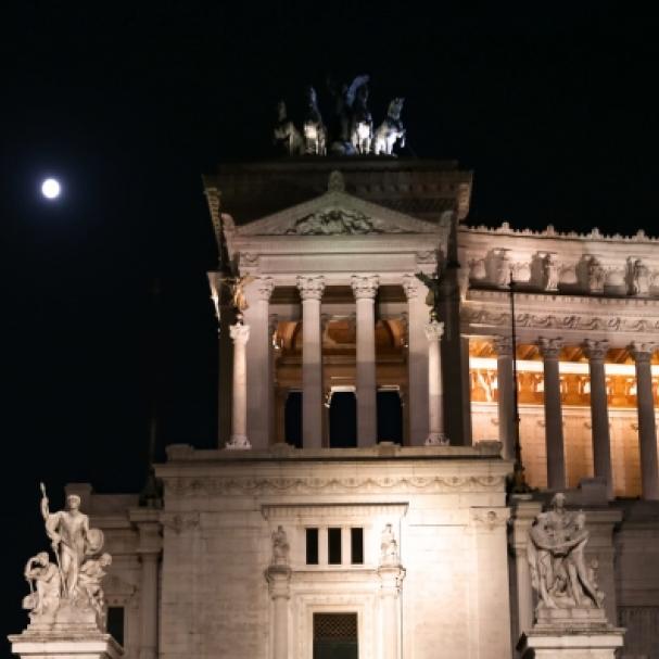 Una sera al Vittoriano