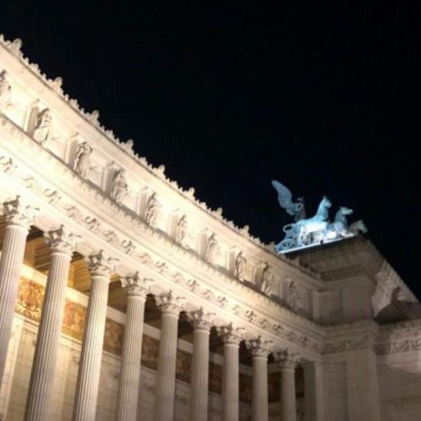 Una sera al Vittoriano