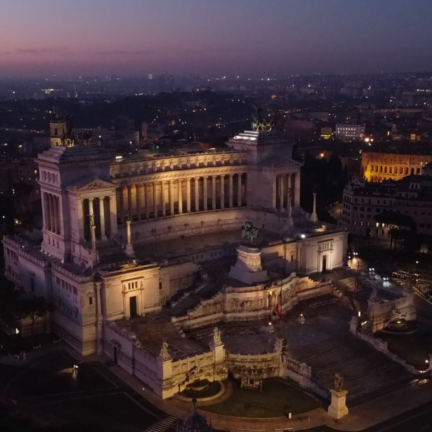 Una sera al Vittoriano