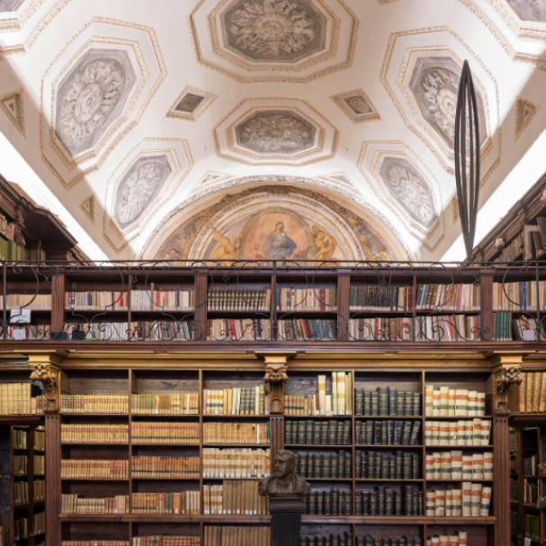 The Library Revealed: The Sala della Crociera in the Palazzo del Collegio Romano on the National Day for the Promotion of Reading