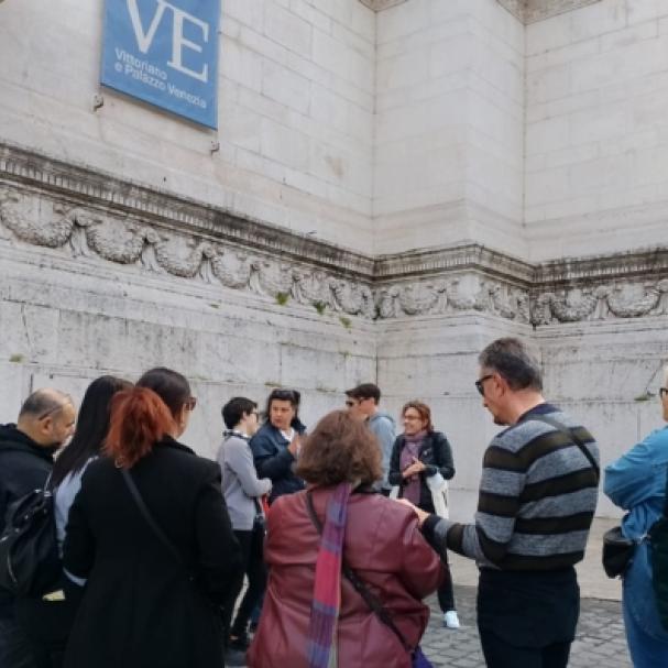 Visit to the Vittoriano in LIS