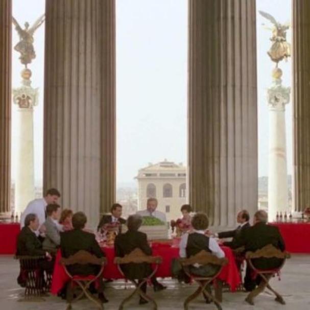 Vittoriano and the movie stars