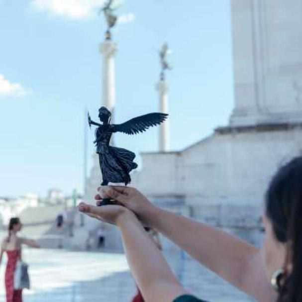 Esperienza tattile al Vittoriano