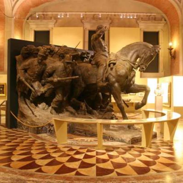 Tactile experience at the Central Museum of the Risorgimento