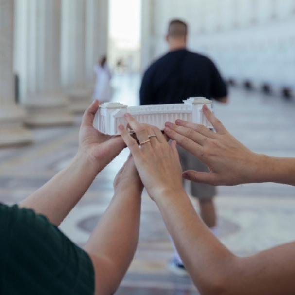 Tactile Experience at Vittoriano