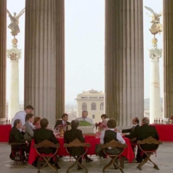 Vittoriano and the movie stars