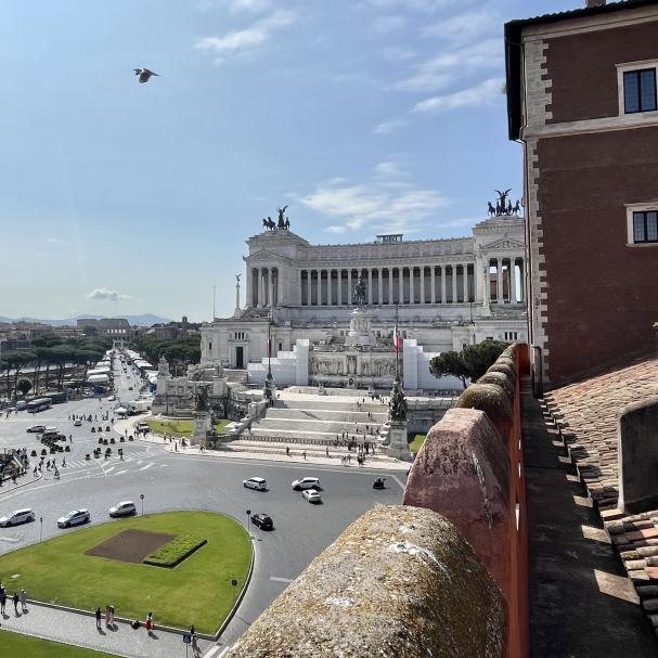 Roma dall’alto. Il cammino di ronda di Palazzo Venezia