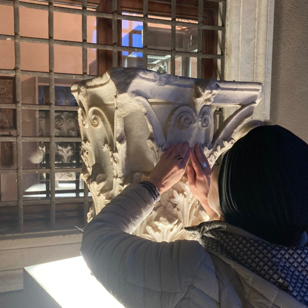 Esperienza tattile a Palazzo Venezia: il Lapidarium