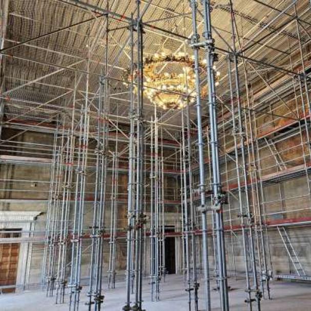Cantiere aperto: le Sale monumentali di Palazzo Venezia 