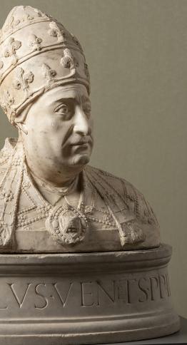 Busto di papa Paolo II Barbo di Mino da Fiesole