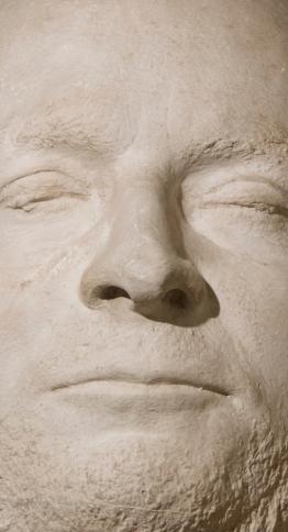 Death mask of Camillo Benso di Cavour