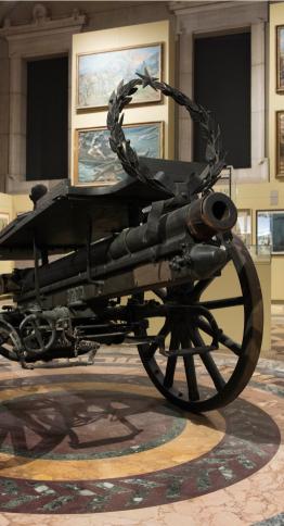 Gun carriage used to transport the Unknown Soldier in 1921