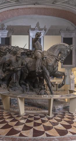 Bozzetto del Monumento commemorativo del generale Enrico Cialdini e dei caduti della battaglia del 18 settembre 1860 di Castelfidardo