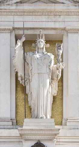 The Goddess Rome by Angelo Zanelli.