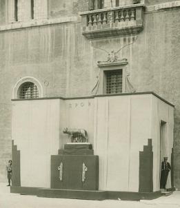 L'arrivo di Benito Mussolini