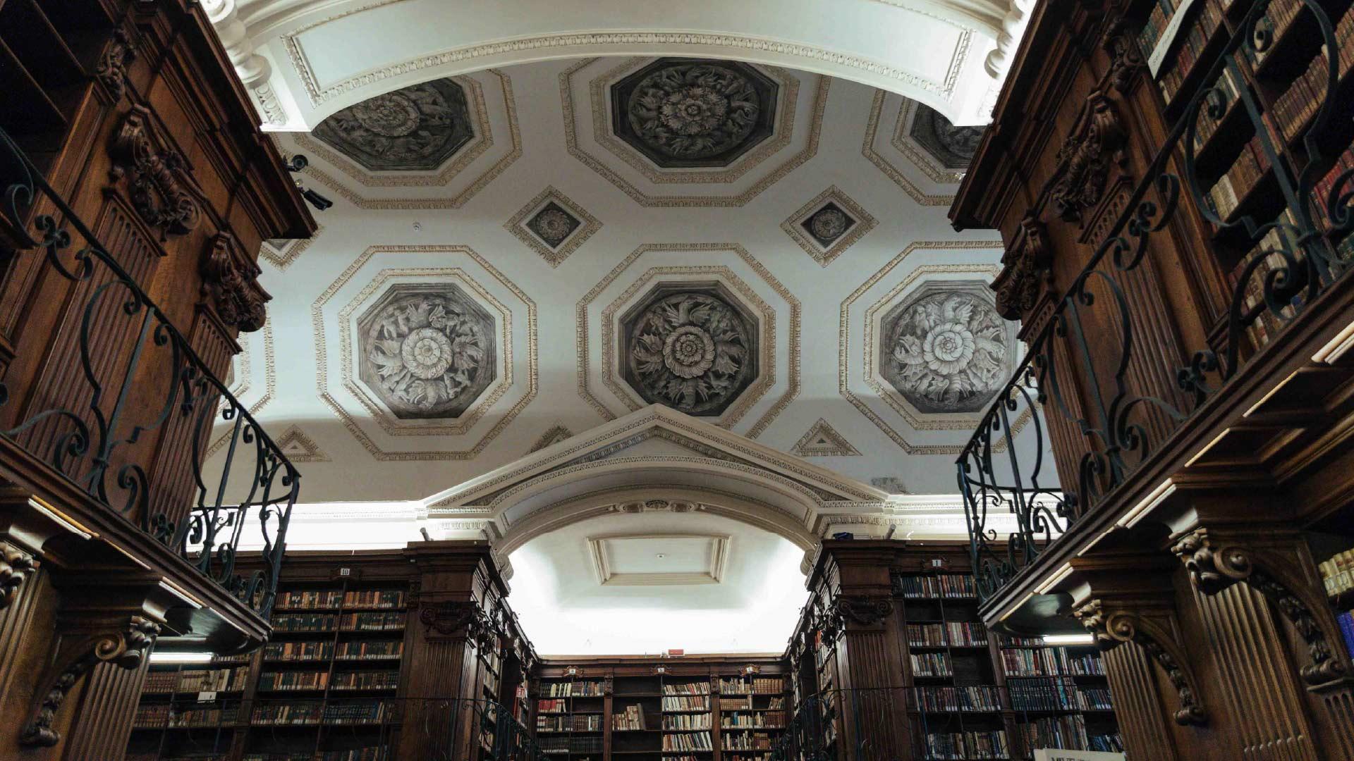 Let's meet at Collegio Romano. Bibliotheca Maior opens to the city 