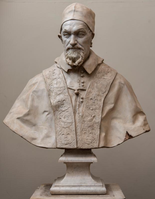 The bust of Innocent X Pamphilj by Alessandro Algardi