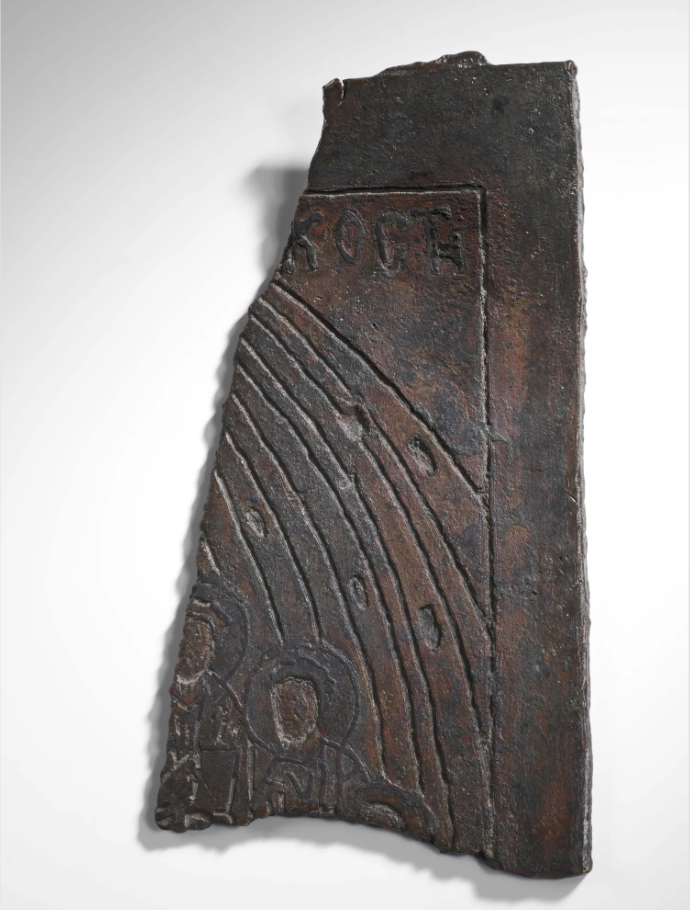 The Fragment of the Byzantine Door from the Roman Basilica of St. Paul Outside the Walls © VIVE – Istituto Vittoriano e Palazzo Venezia, foto Mauro Magliani
