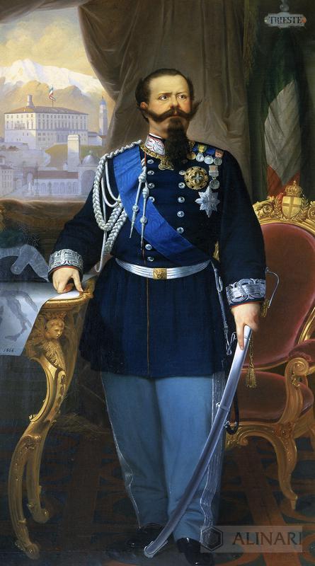 Portrait of Victor Emmanuel II
