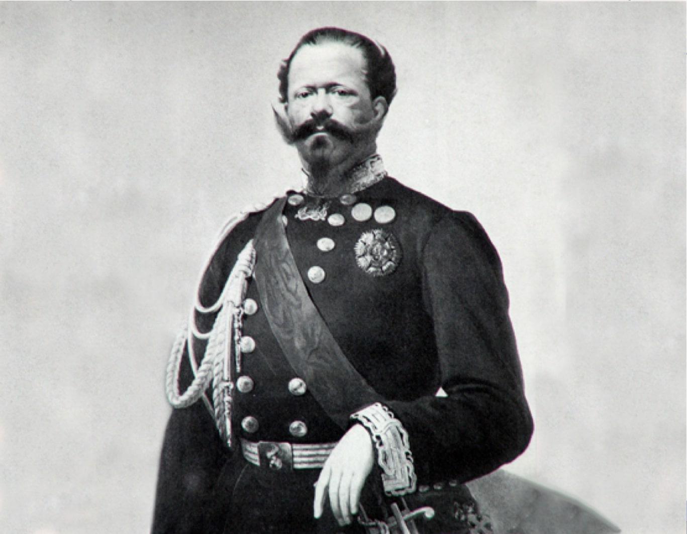 Ritratto di Vittorio Emanuele II di Savoia, re d'Italia (1861-1878)
