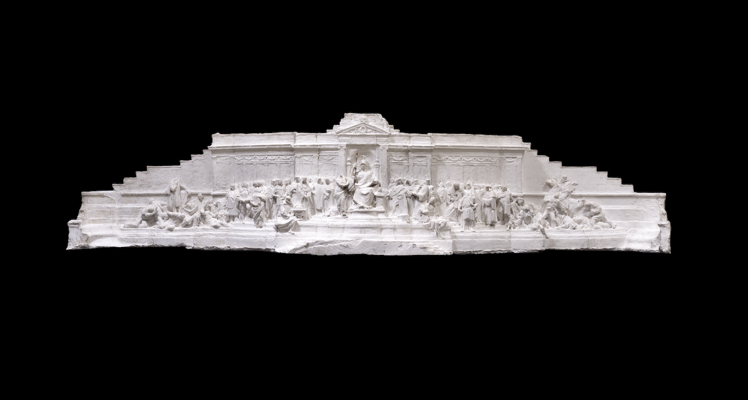 Adolfo Cozza
Bozzetto per il fregio dell’Altare della Patria,
1905-1906, gesso
Roma, VIVE − Vittoriano e Palazzo Venezia
