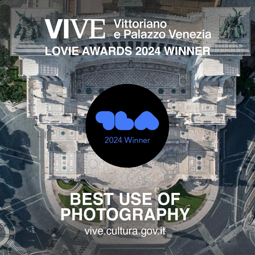 Il sito del VIVE premiato ai Lovie Awards 2024 