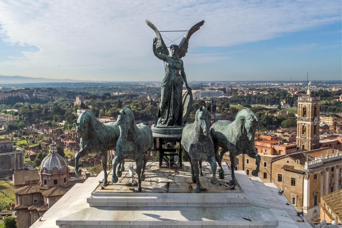 The Quadriga of Unity by Carlo Fontana