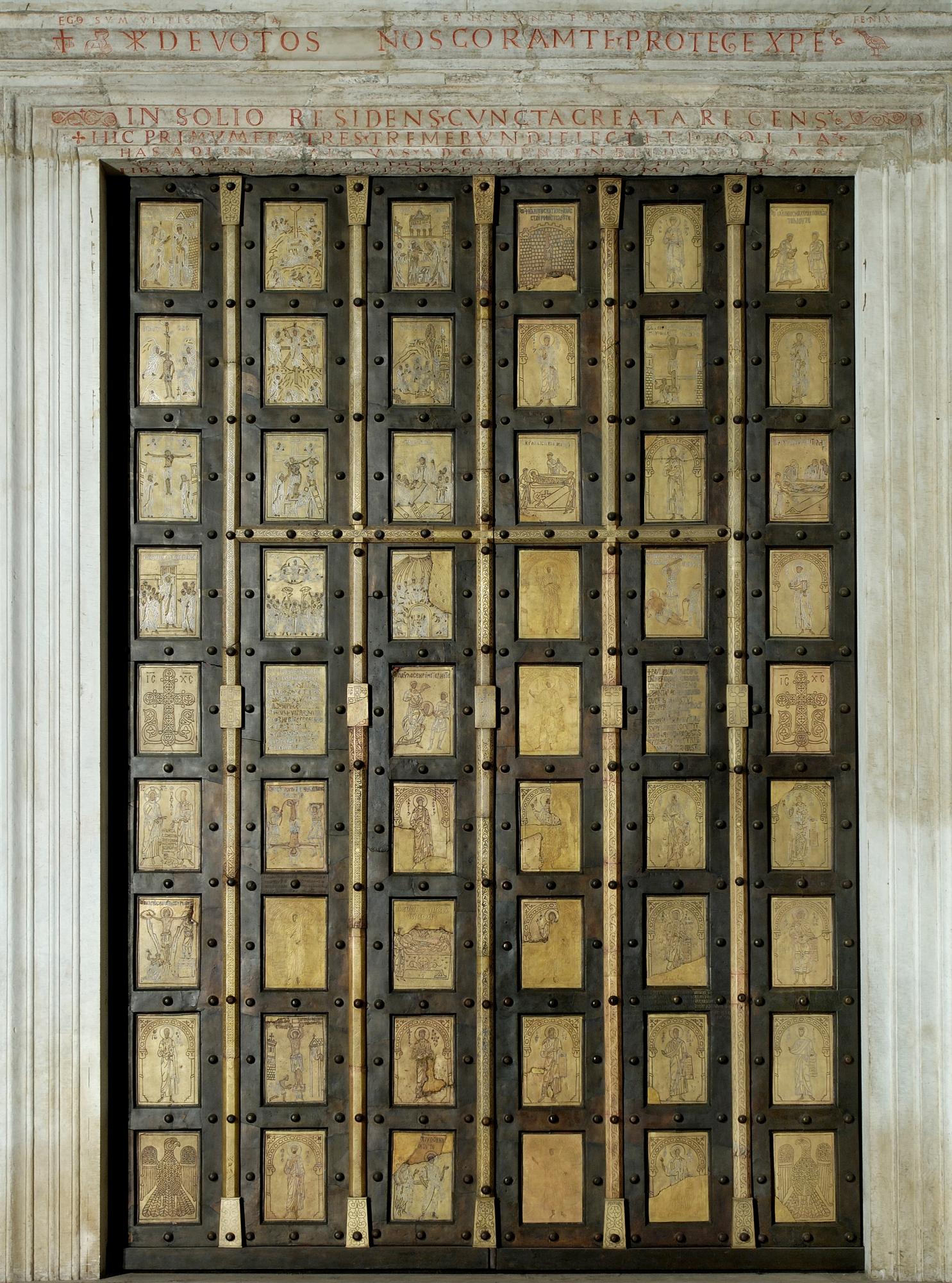 The Byzantine Door of the Basilica of St. Paul Outside the Wall © Basilica papale di San Paolo fuori le mura