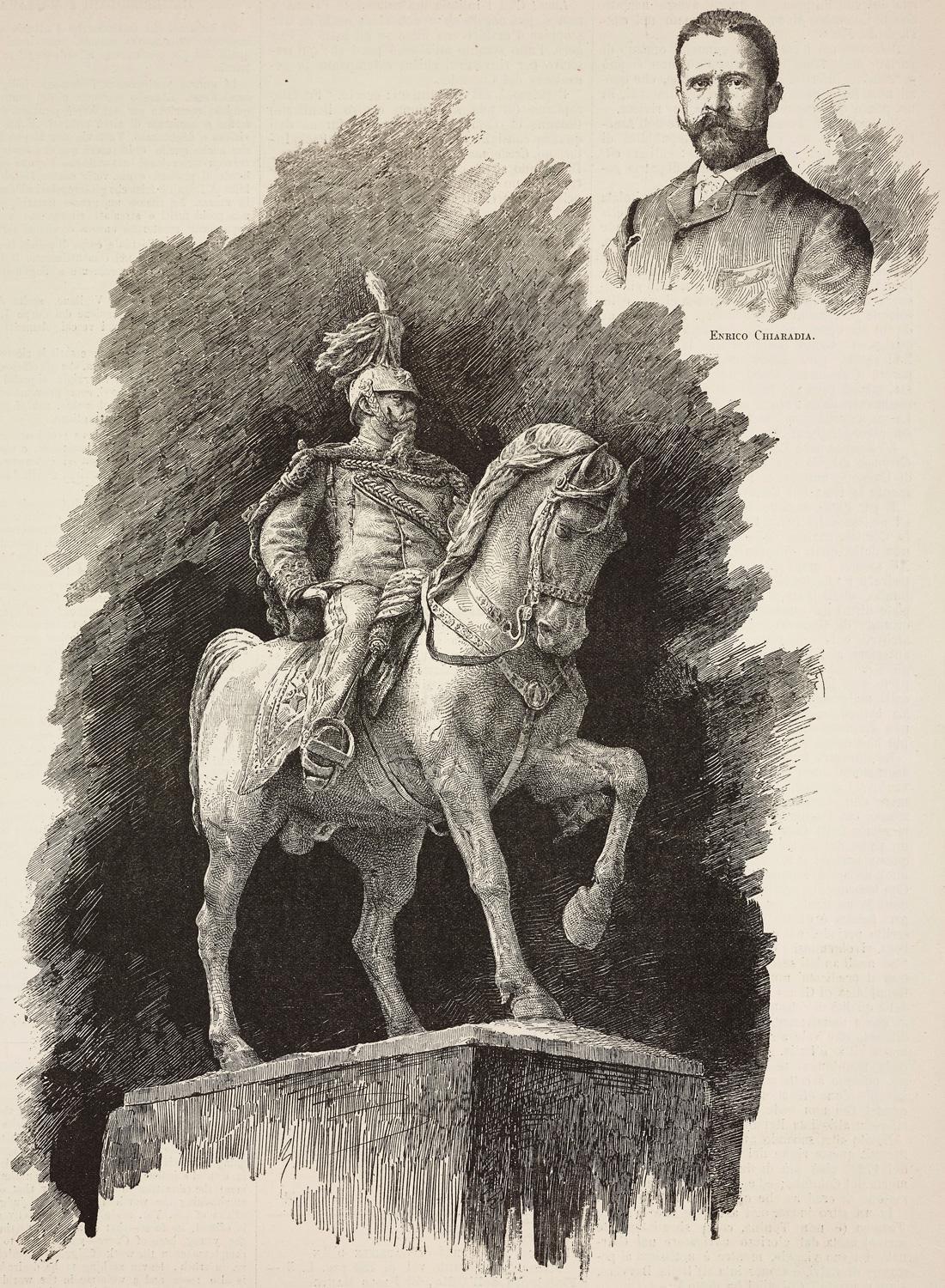 Bozzetto per la statua equestre di Vittorio Emanuele II
