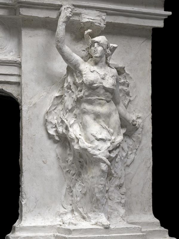 Angelo Zanelli
Bozzetto per il primo concorso per il fregio dell’Altare della Patria, 
1908, gesso
Roma, VIVE − Vittoriano e Palazzo Venezia
