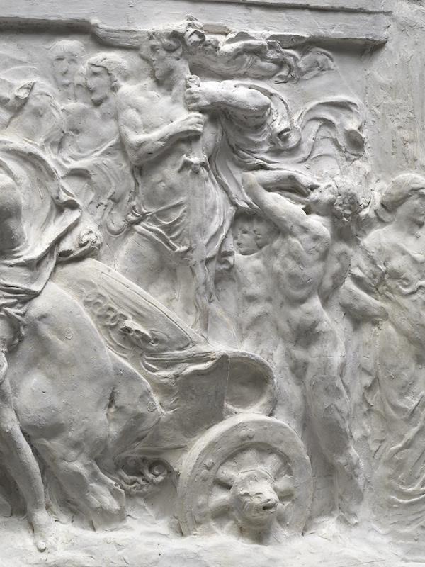 Angelo Zanelli
Bozzetto per il primo concorso per il fregio dell’Altare della Patria, 
1908, gesso
Roma, VIVE − Vittoriano e Palazzo Venezia
