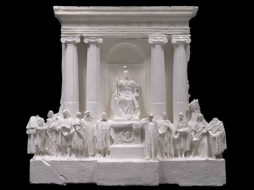 Gipsoteca del Vittoriano, Bozzetto per la decorazione dell'Altare della Patria, Ettore Ximenes. © MiC, VIVE - Vittoriano e Palazzo Venezia.

Foto di Mauro Magliani
