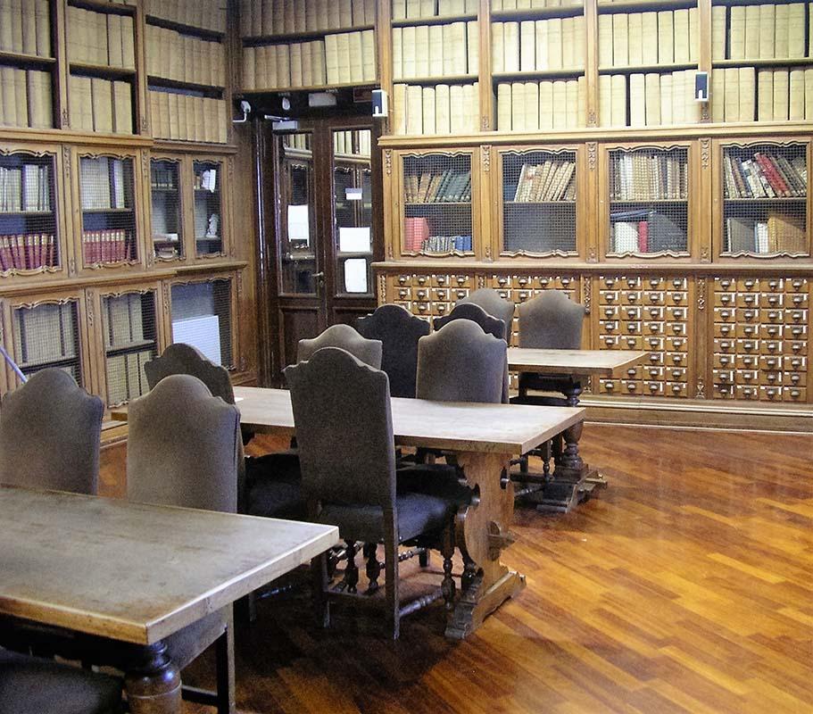 The library of the current Italian Risorgimento History Institute

