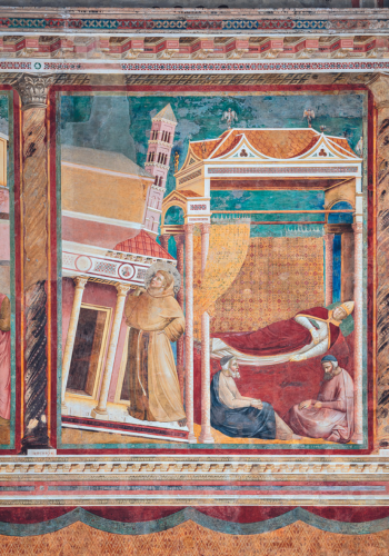 The dream of Innocent III, Giotto, fresco, Upper Basilica of Assisi, photo credit: © Ghigo Roli
