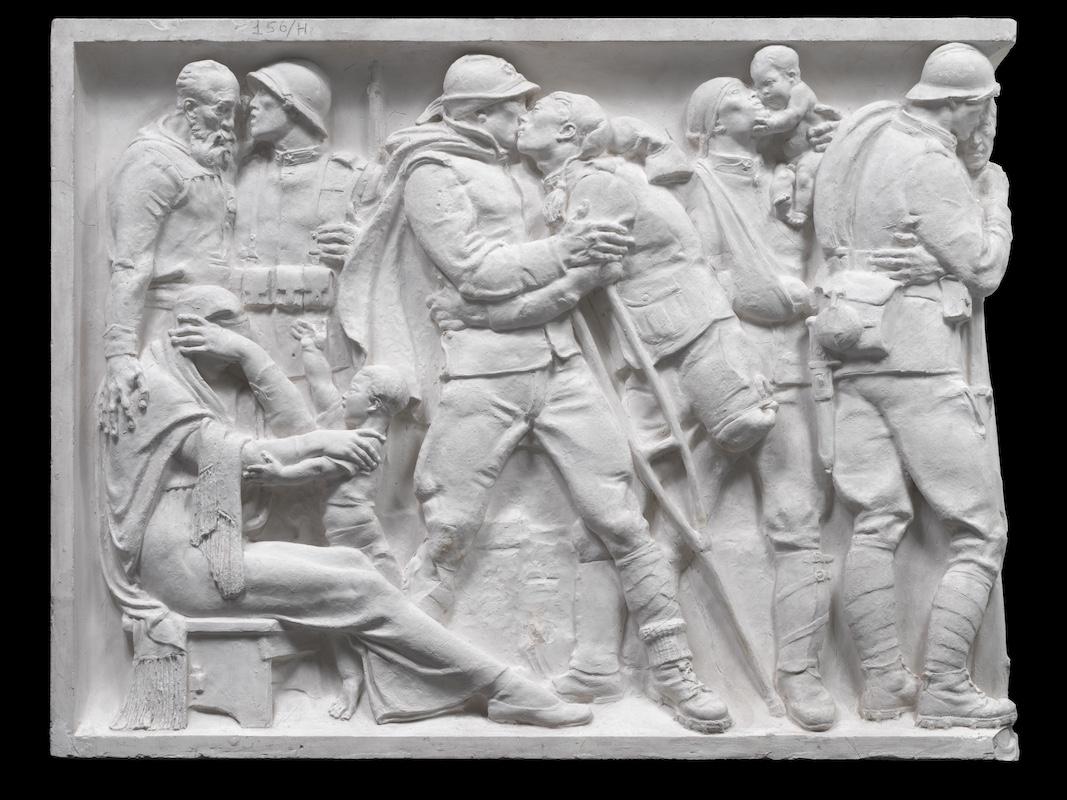 Angelo Zanelli
Fregio per il monumento ai Caduti di Tolentino, 
1929-1932, gesso
Roma, VIVE − Vittoriano e Palazzo Venezia
