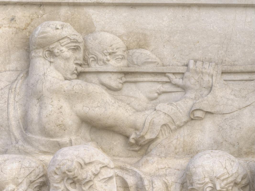 Angelo Zanelli, fregio orientale dell'Altare della Patria, Roma. © MiC, VIVE - Vittoriano e Palazzo Venezia

Foto di Mauro Magliani
