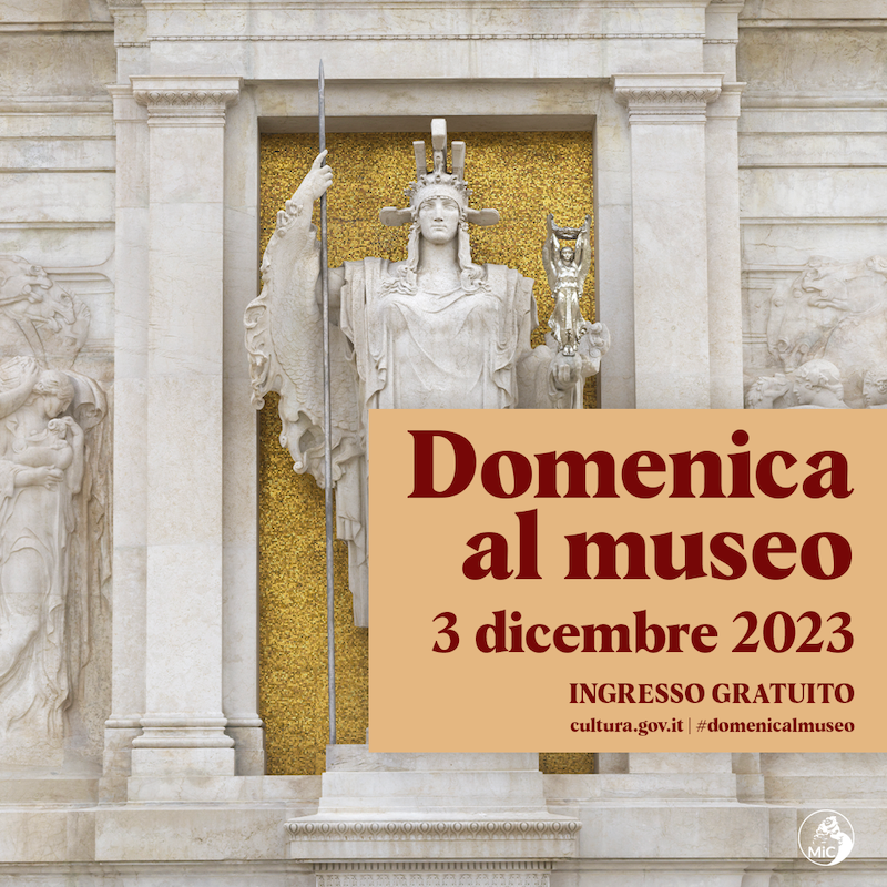 Domenica 3 dicembre ingresso gratuito e percorsi tattili al Vittoriano e Palazzo Venezia