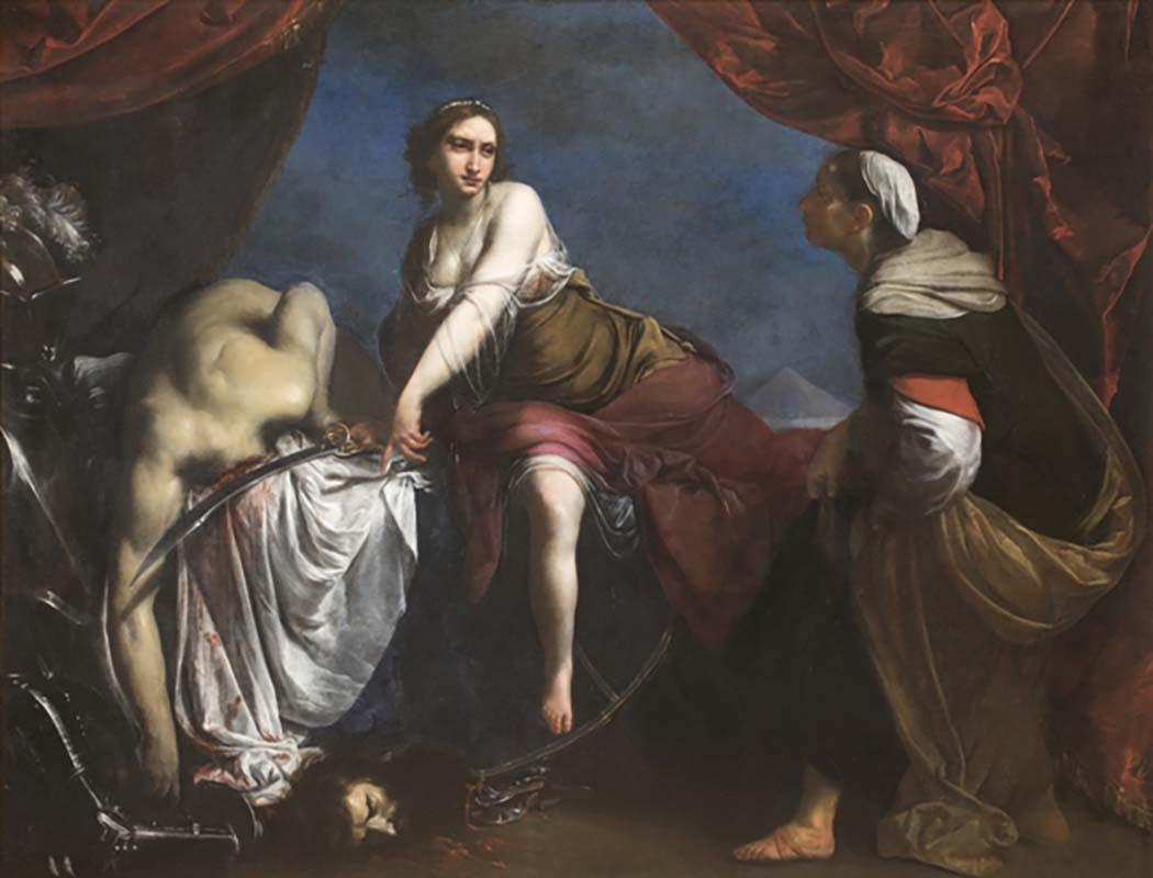 Giuditta e Oloferne in un dipinto di Francesco Furini del 1630-1635, provenienza collezione Dusmet, oggi conservato presso la Galleria Nazionale d'Arte Antica di Palazzo Barberini
