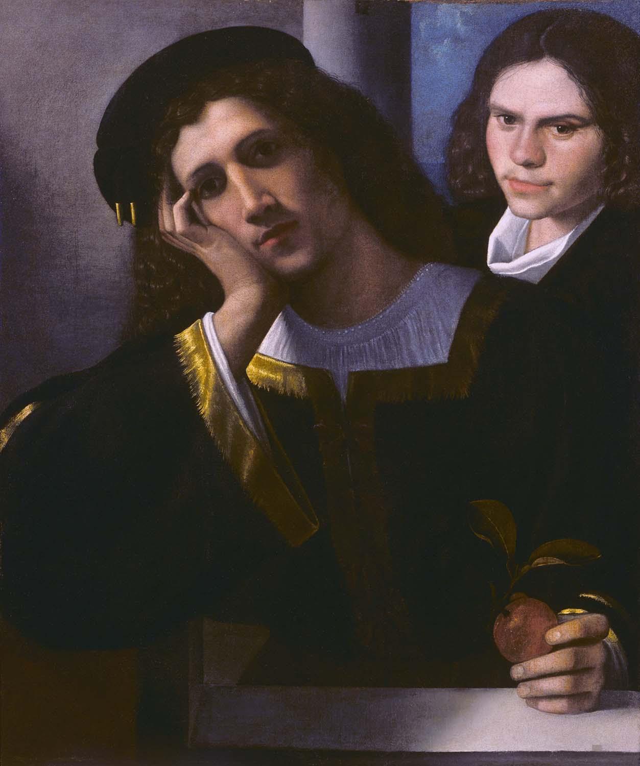 The two friends by Giorgione