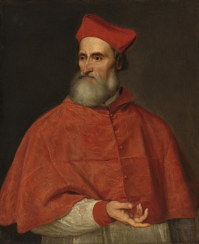 Portrait of Cardinal Pietro Bembo in a painting by Titian, National Gallery of Art, Washington D.C.