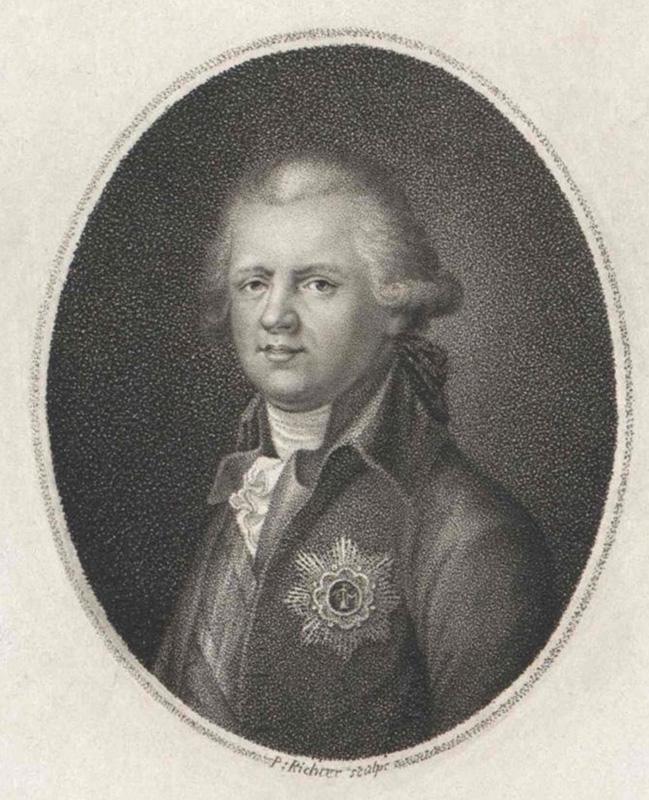 Portrait of count Johann Ludwig Josef von Cobenzl
