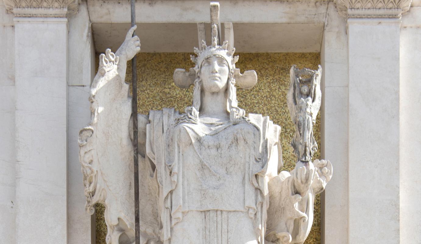 La Dea Roma di Angelo Zanelli