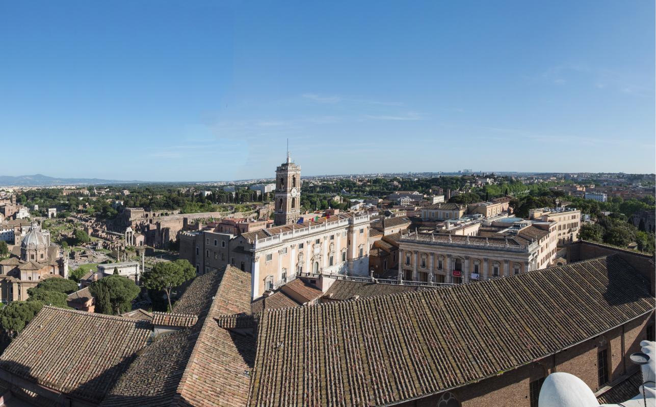 The panorama to the south
