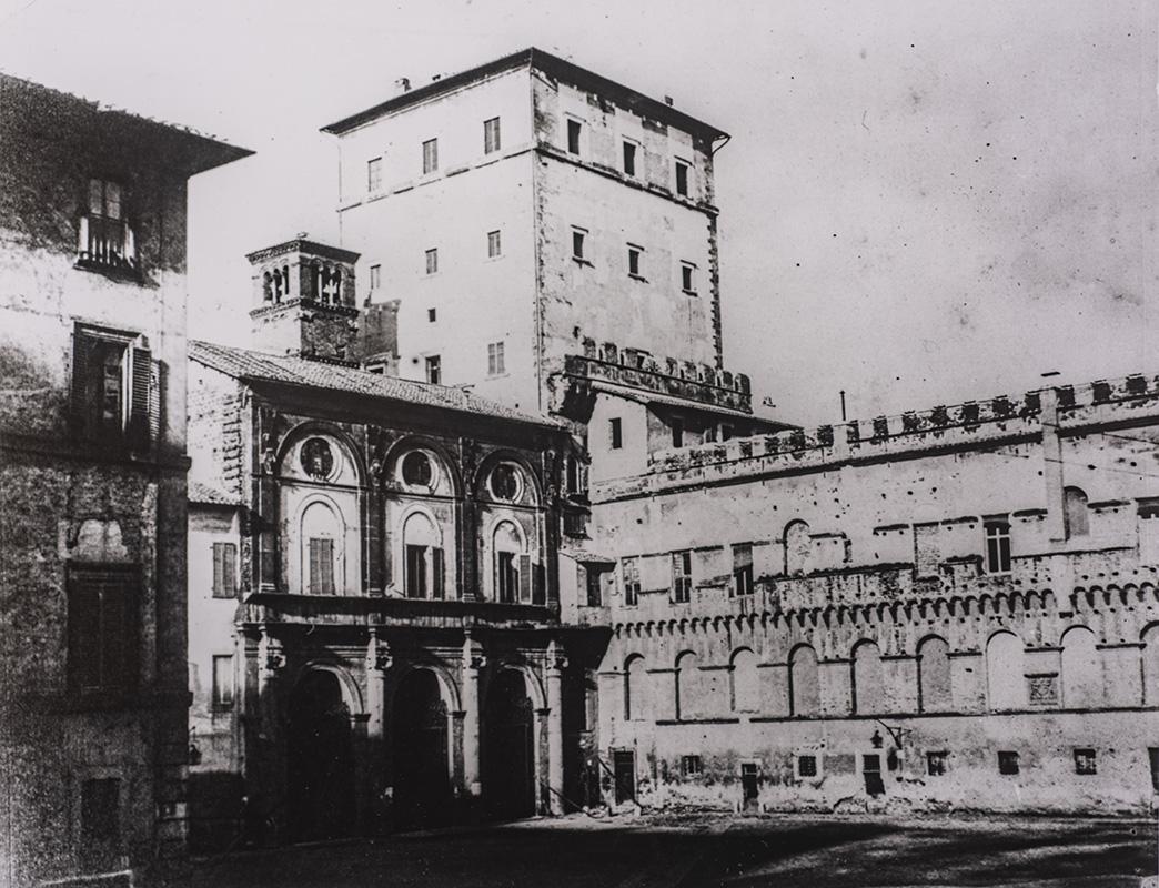 La piazza di San Marco in una fotografia Parker del 1850 circa

