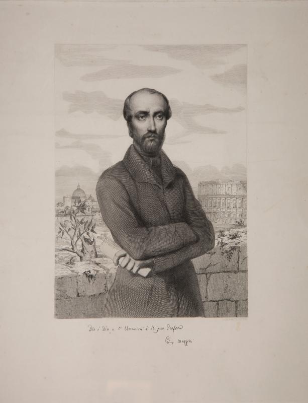 Portrait of Giuseppe Mazzini