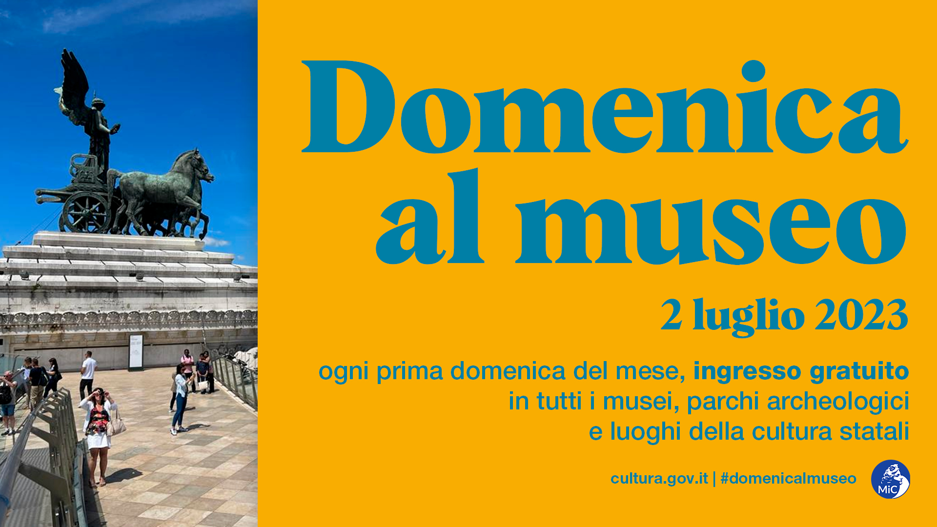 Domenica 2 luglio ingresso gratuito al VIVE