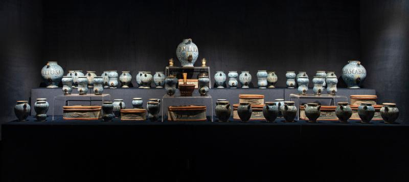 The apothecary set of San Pietro in Montefiascone