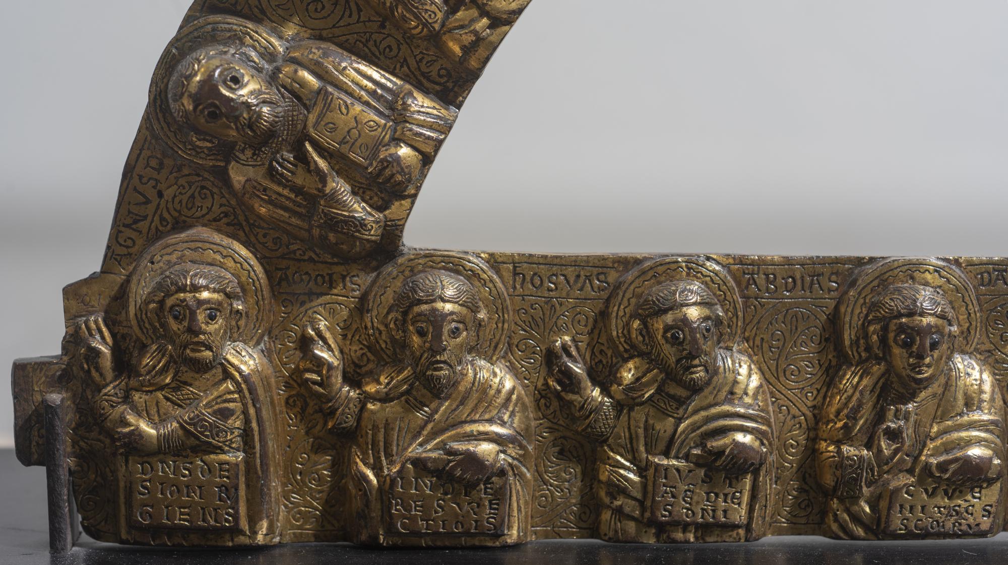 The lunette of the Niche dei Palliums