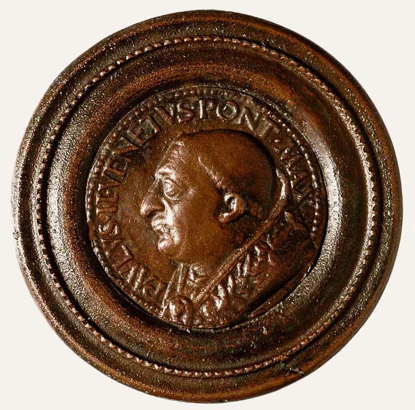 The medallion of Paul II Barbo